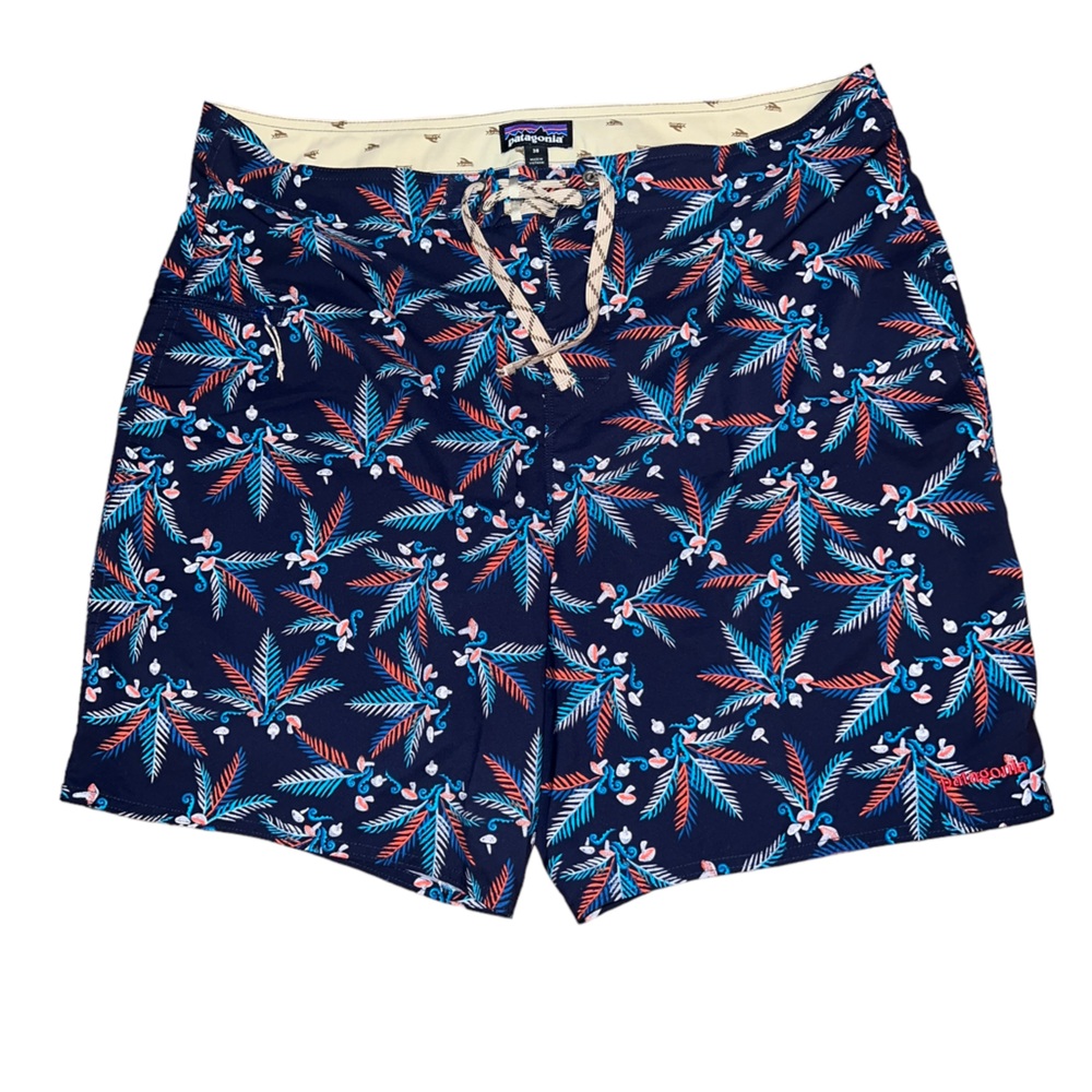 Patagonia Swim board shorts size 38 Mushrooms 🍄